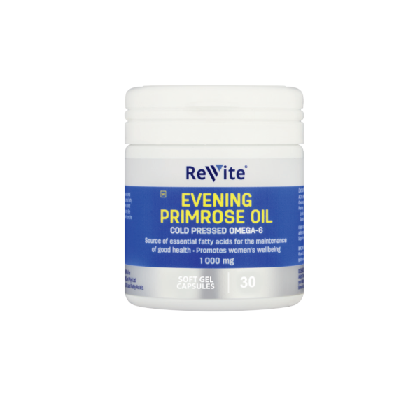 Revite Evening Primrose Oil 1000mg 30 Capsules